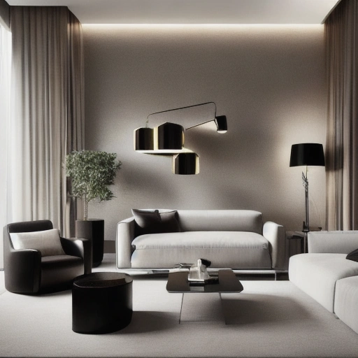 AI redesigned living room